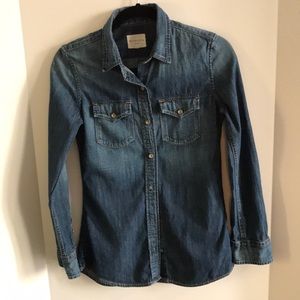 Ag theory denim button up